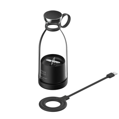 Original Genuine Goods USB Magnetic Charging Mini Juicing Cup Kitchen Gym From House Magnetic Black