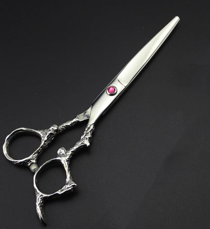 Hairdressing scissors Beauty dealsniper-net Silver ordinary