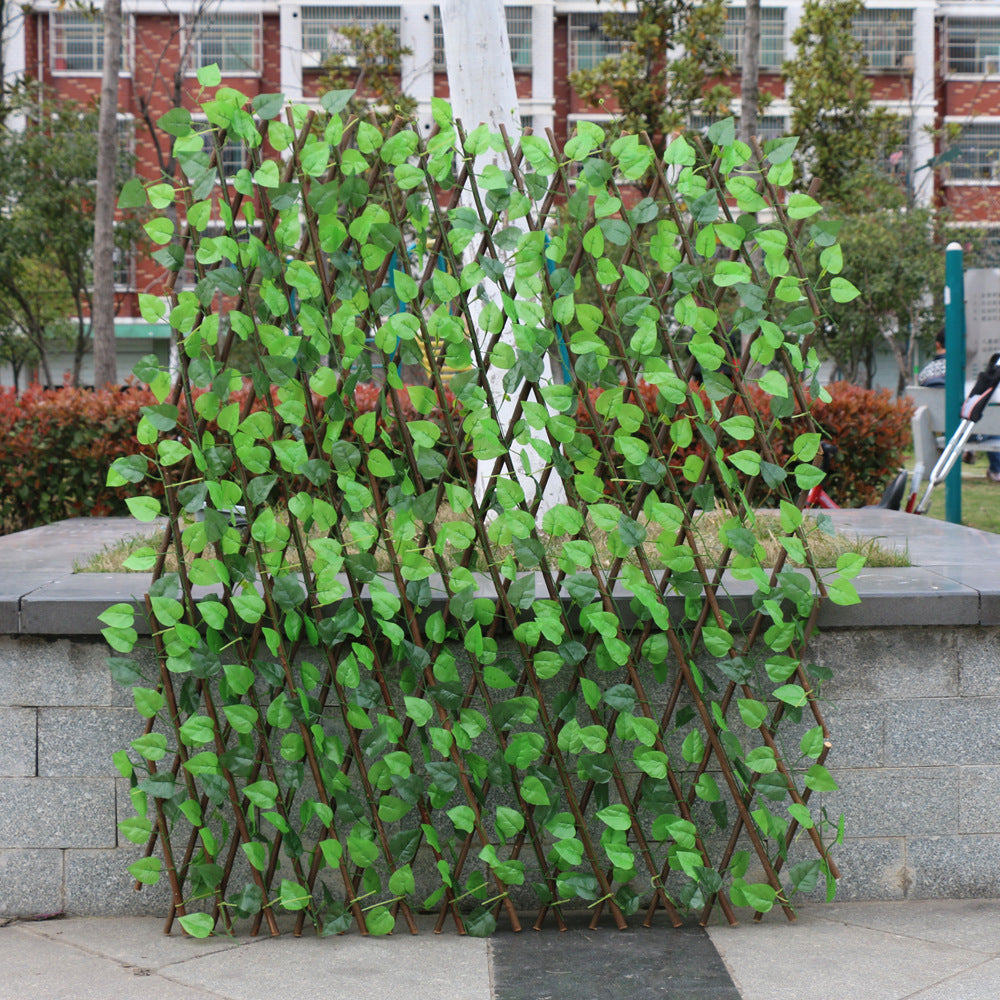 Simulation outdoor wooden fence Home DealSniper.net