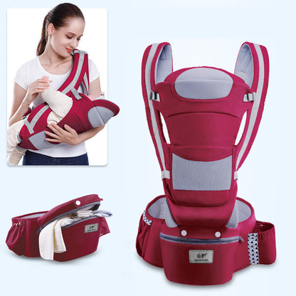 Ergonomic Baby Carrier Infant Baby Hipseat Carrier Kids dealsniper-net Claret