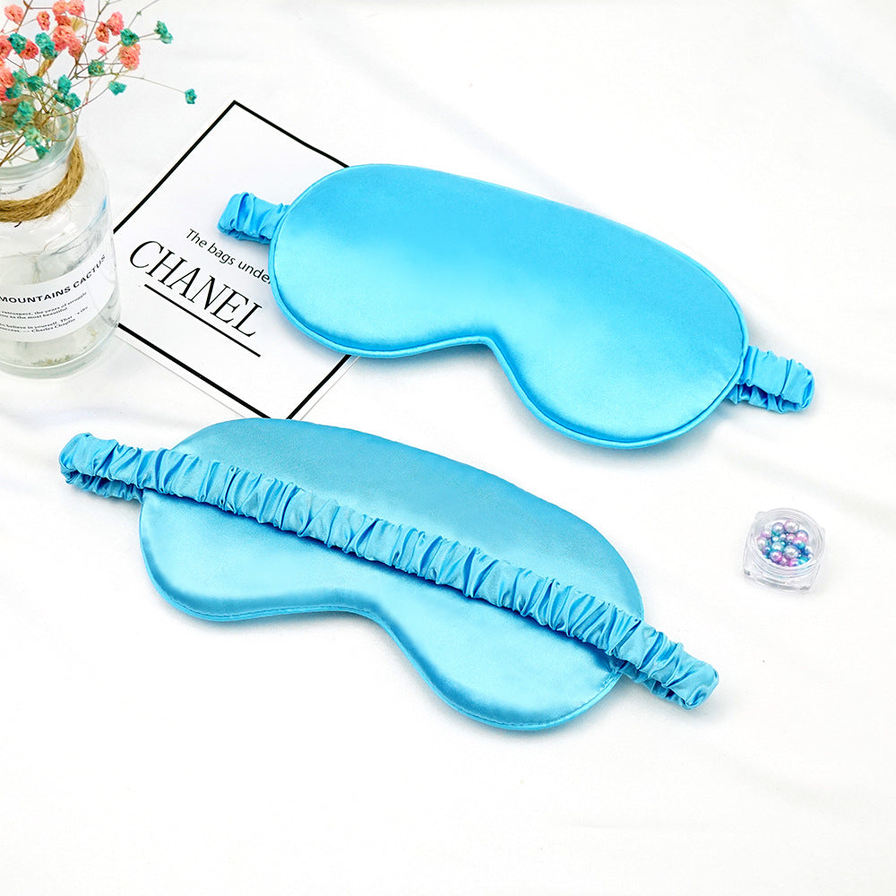 Eye Patch Imitated Silk Eye Patch Shading Eye Mask Health dealsniper-net Sky Blue