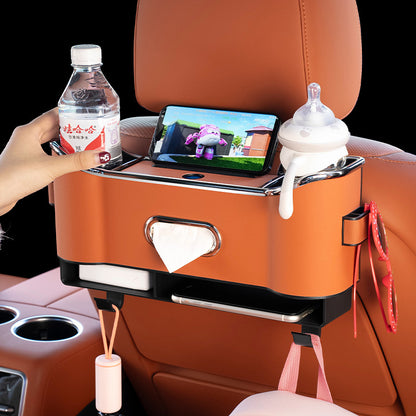 Car-used Storage Box Seat Back Tissue Box Vehicle Gym From House