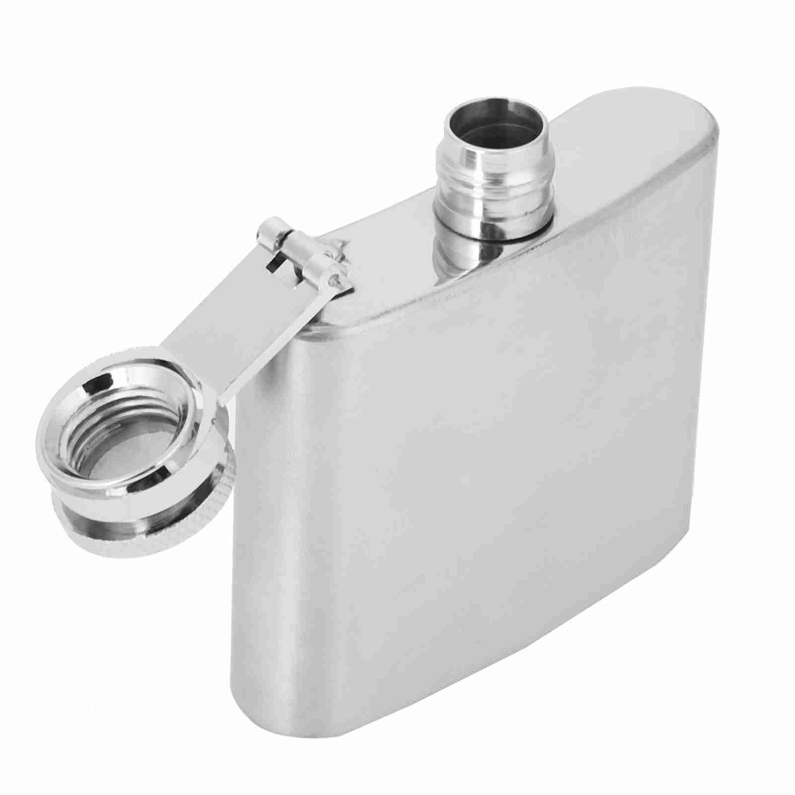 Portable Stainless Steel Wine Whiskey Flask Elegant Kitchen DealSniper.net