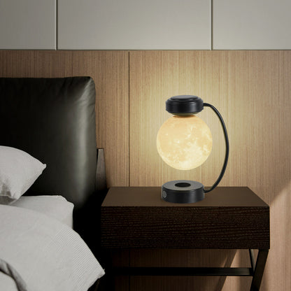 3D LED Moon Night Light Wireless Magnetic Levitating