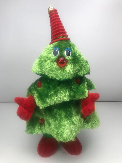 Electric Plush Toy Christmas Tree Can Sing And Dance Electric Toys