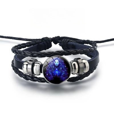 12 Constellations Luminous Bracelet Fashion Nightlight Jewelry Gym From House Virgo