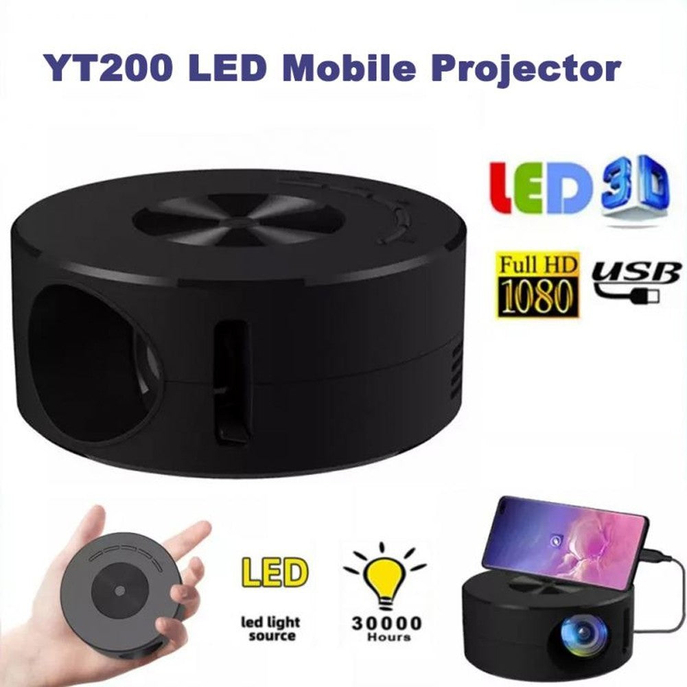 Smart Projector WiFi Portable 1080P Home Theater Electronics DealSniper.net