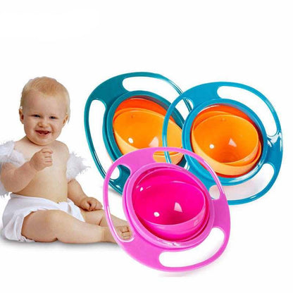 360 Rotate Universal Spill-proof Bowl Dishes kids toys DealSniper.net