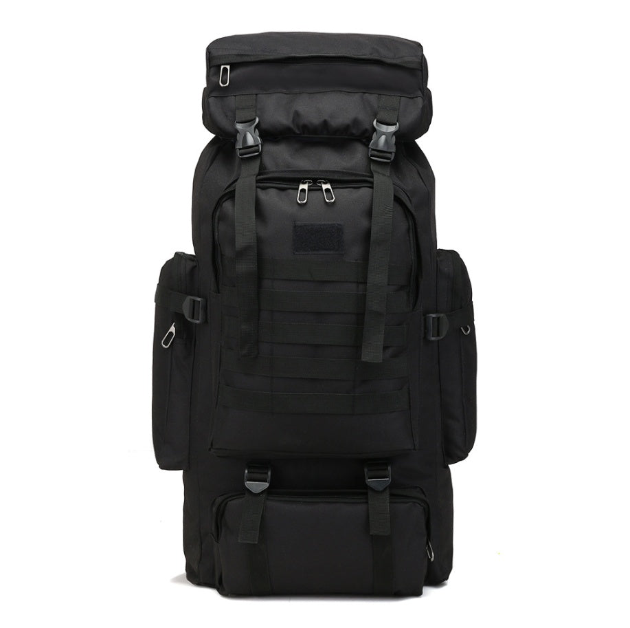Camouflage backpack mountaineering bag Outdoor DealSniper.net Black