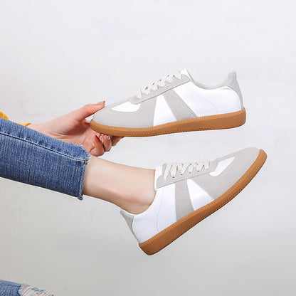 Shallow Flat Bottom Fashion Casual Women Lace-up Shoes Women DealSniper.net