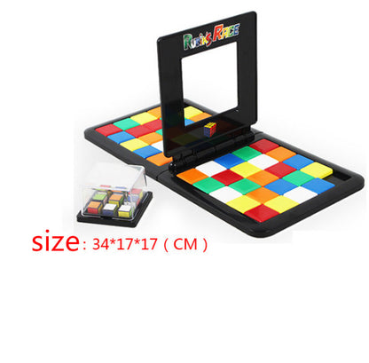 Color battle Rubik's cube parent-child interactive sports