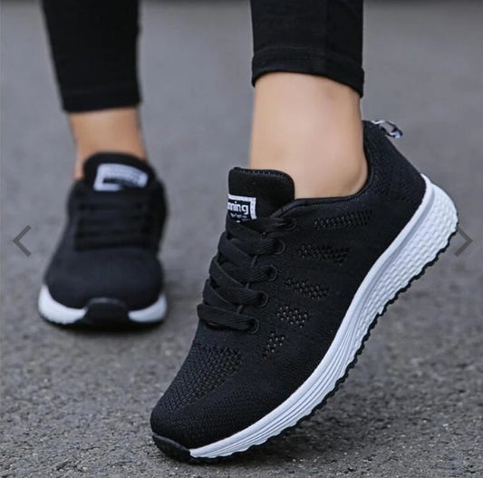 Women Shoes Sports Sneakers Women dealsniper-net Black 44