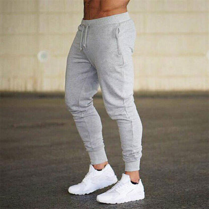 Sports pants fitness football training pants Men DealSniper.net Grey 3XL