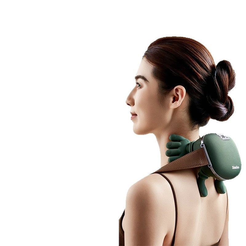 Electric Neck And Shoulder Muscle Massager Relax Pain Relief Health Gym From House