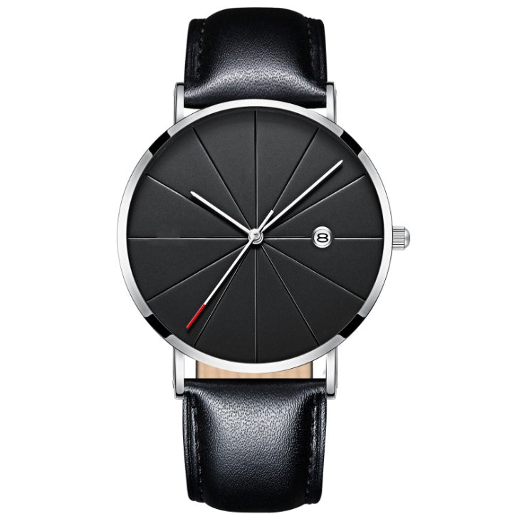 Simple calendar watch male creative waterproof quartz watch Jewelry DealSniper.net 7style