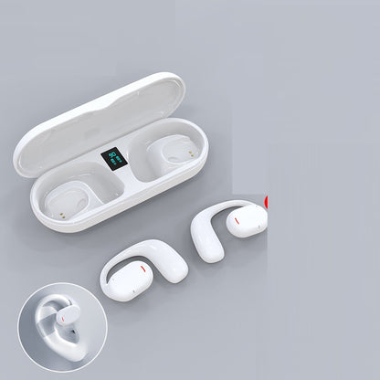 Earplug Type Bilateral Stereo Bluetooth Headset Electronics dealsniper-net White