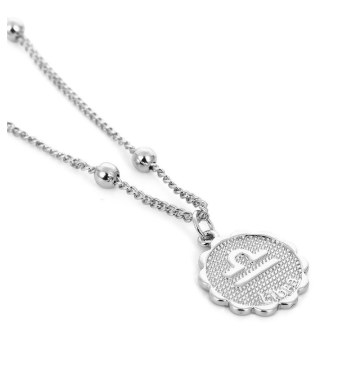 Constellation necklace Jewelry dealsniper-net Silver Libra