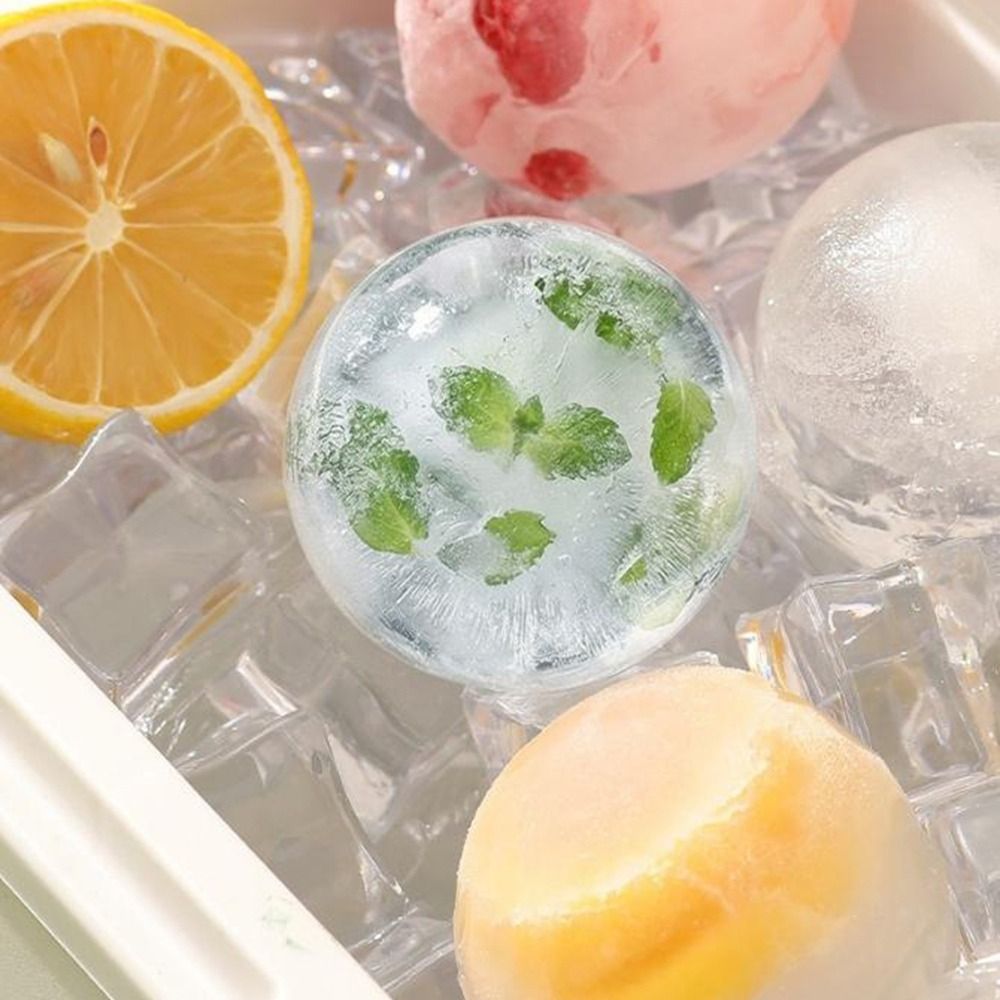 Practical 6cm Ice Ball Mold Plastic Quick-freezing Ice Sphere Mold Kitchen DealSniper.net