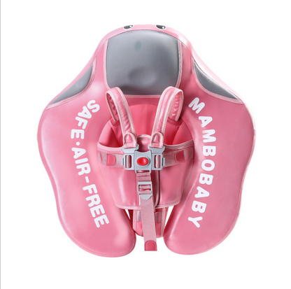 Children's Free Inflatable Lying Ring Anti-turning Swimming Ring Kids DealSniper.net Pink 8