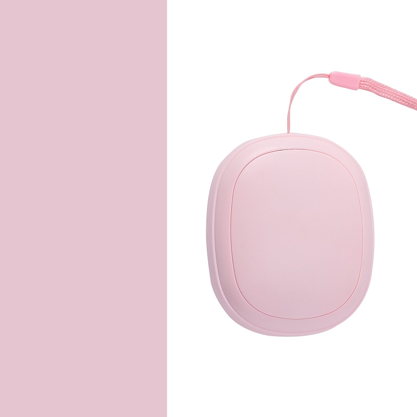 USB Hand Warmer Charging Portable Pebble Hand Warmer Single Side Heating Gadgets dealsniper-net Pink Single side heating USB