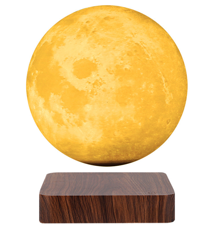 Magnetic Levitation 3D Printing Lunar Lamp Decoration Home Decor Gym From House