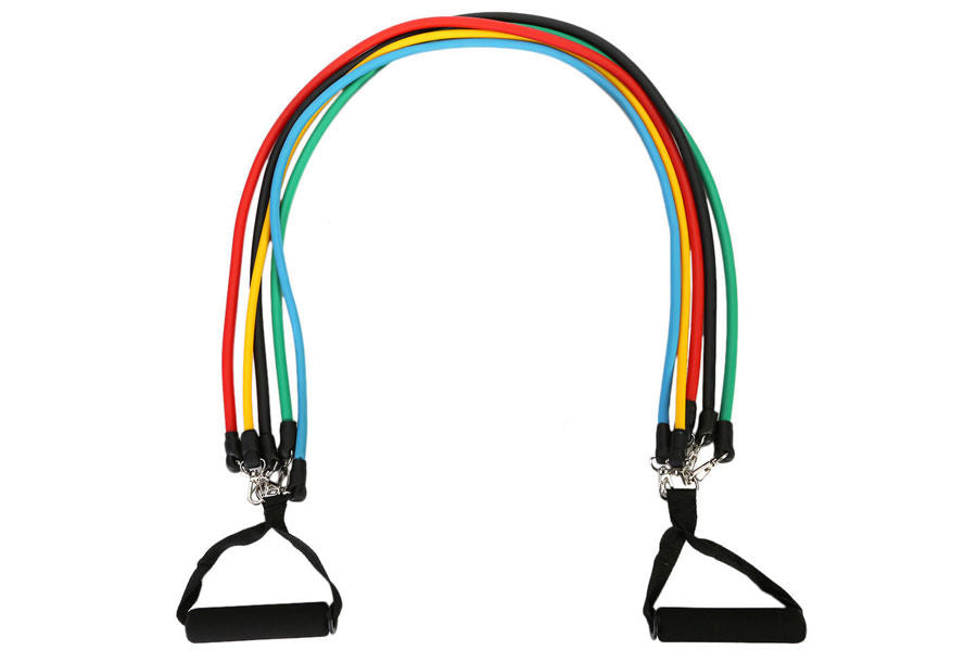11-piece suit fitness rally pull rope Sports DealSniper.net