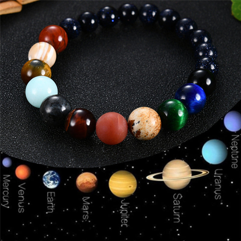 Solar system planet planet bracelet male Jewelry dealsniper-net