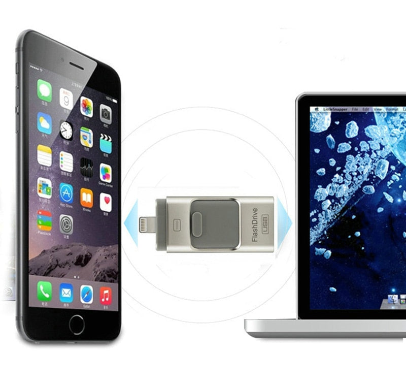 Three In One OTG USB Flash Disk Electronics dealsniper-net