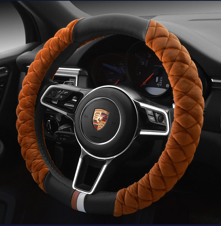 Universal Car Steering Wheel Cover Winter Decoration Cute