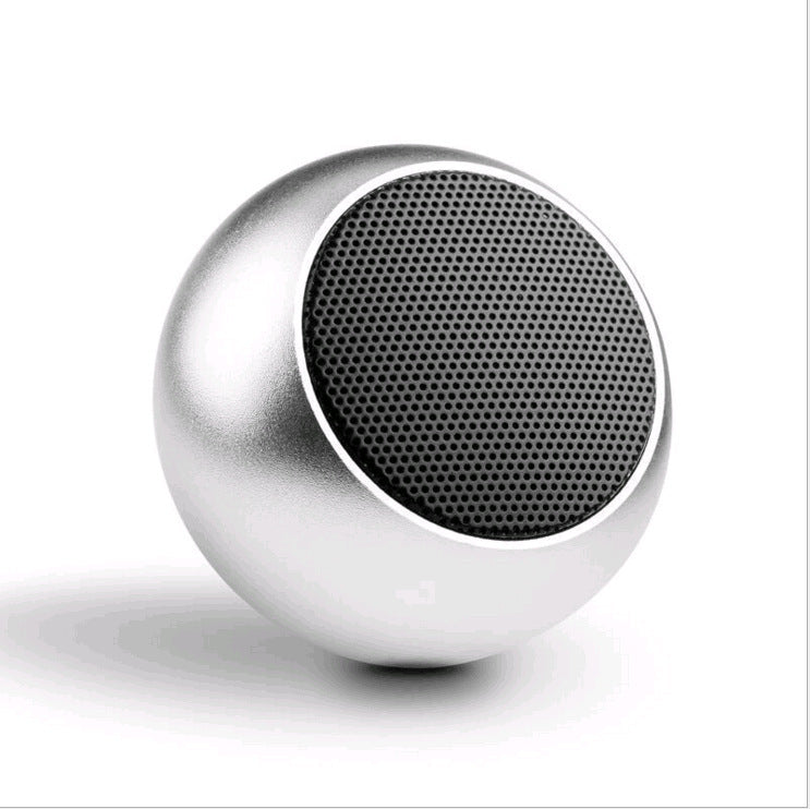 Wireless Bluetooth Speaker Mini Stereo High Volume Outdoor Portable Gadgets dealsniper-net Silver gray USB