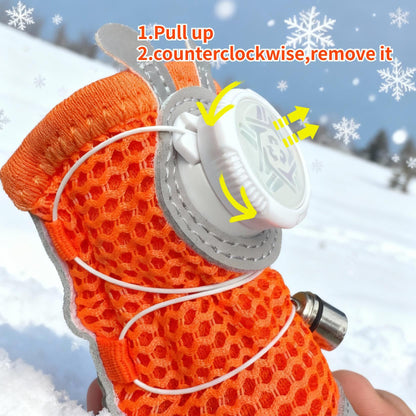 New Glowing Dog Shoes 4PCS LED Light-Up Anti-Slip Paw Protector Pets Gym From House