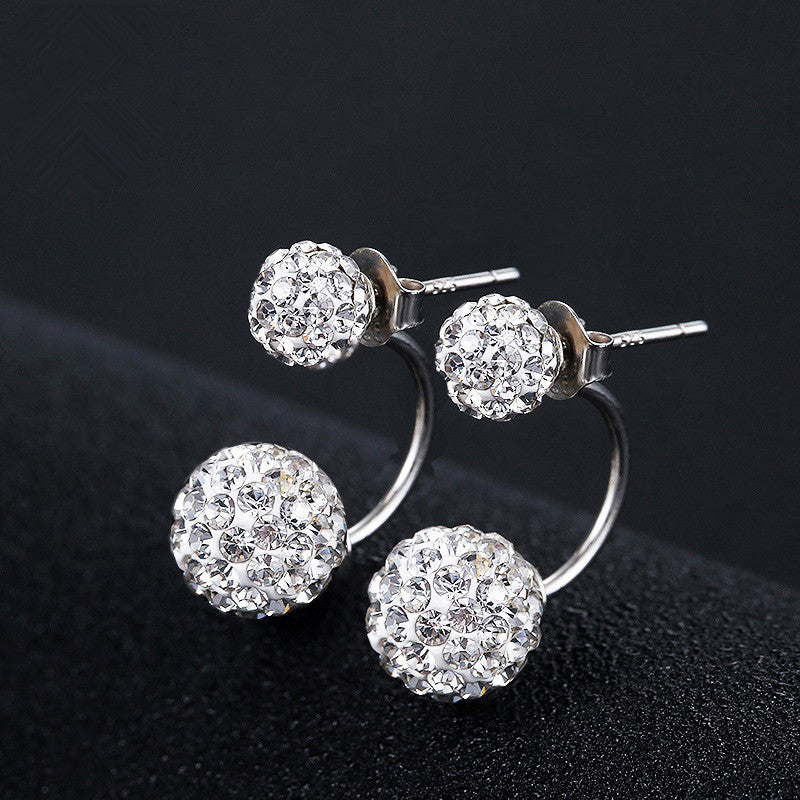 Rhinestone earrings Jewelry dealsniper-net