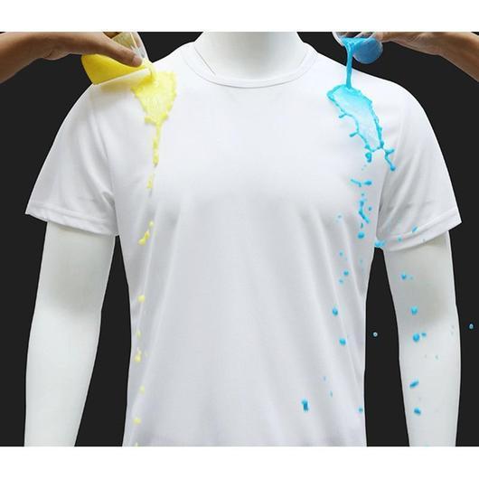 Quick-drying Waterproof Anti-fouling T-shirt Couple Half Sleeve Bottoming Shirt Men dealsniper-net