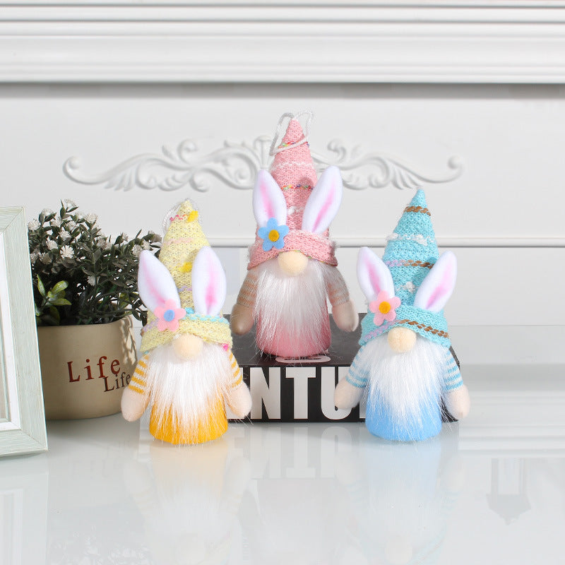 Lovely Easter Faceless Gnome Toy Holiday Party Table Decoration Home Holidays DealSniper.net