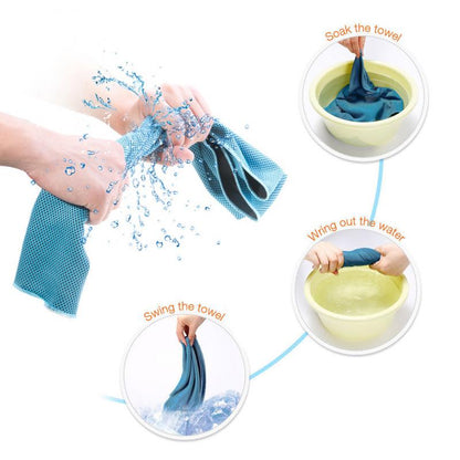 Sports Cooling Towels Cooling Towels, Cool Towel, Soft Breathable Sports Gym From House