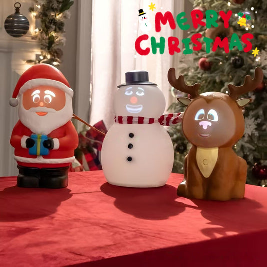 Talking Animated Blink Snowman With Light Up Eyes And Playful Voice Holidays Gym From House