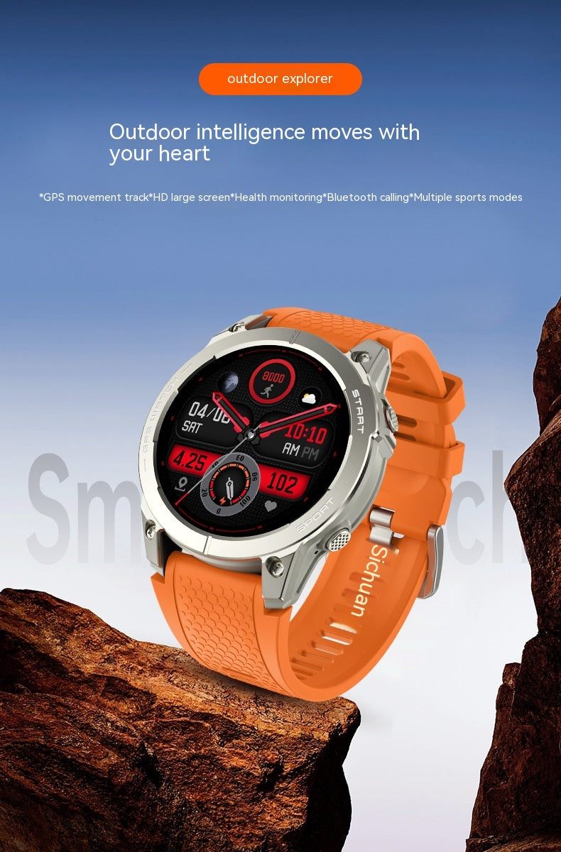S53 Outdoor GPS Sports Call Smart Watch Jewelry DealSniper.net