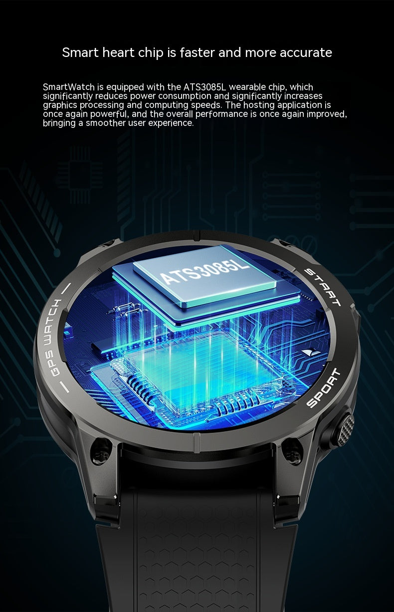 S53 Outdoor GPS Sports Call Smart Watch Jewelry DealSniper.net