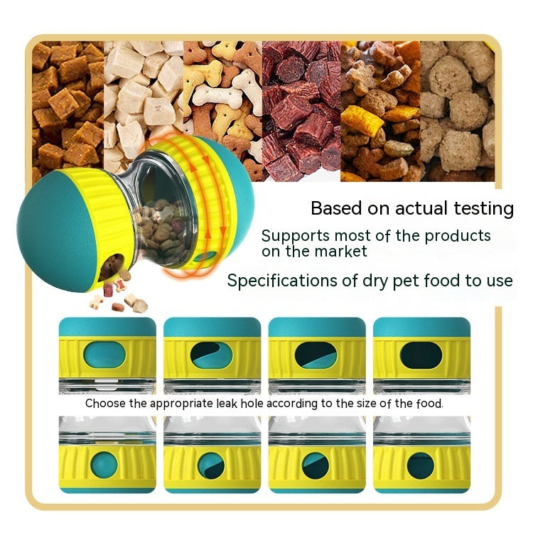 Food Dispensing Dog Toy Tumbler Leaky Food Ball Puzzle Toys Pets dealsniper-net