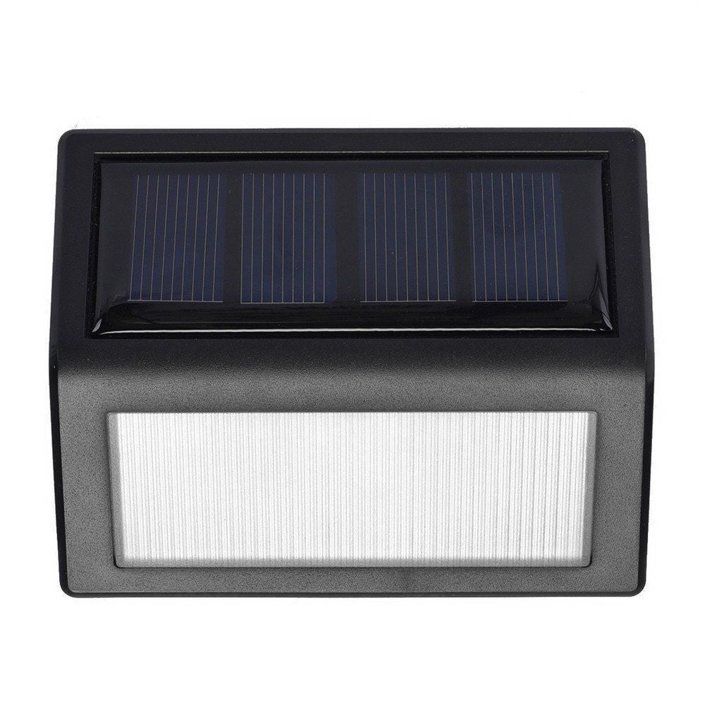 Solar Railing Lamp Outdoor Courtyard 6LED Outdoor dealsniper-net