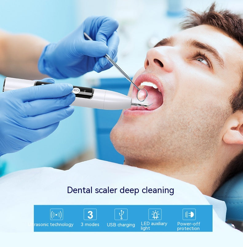 Visual Household Frequency Tracking Ultrasonic Dental Cleaner Beauty Gym From House
