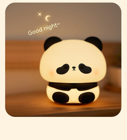 Panda LED Night Light Cute Silicone Night Light