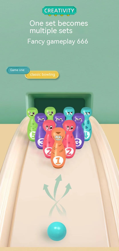 Children's Bowling Toys Suit Indoor Large Kindergarten Sports Toys Kids DealSniper.net