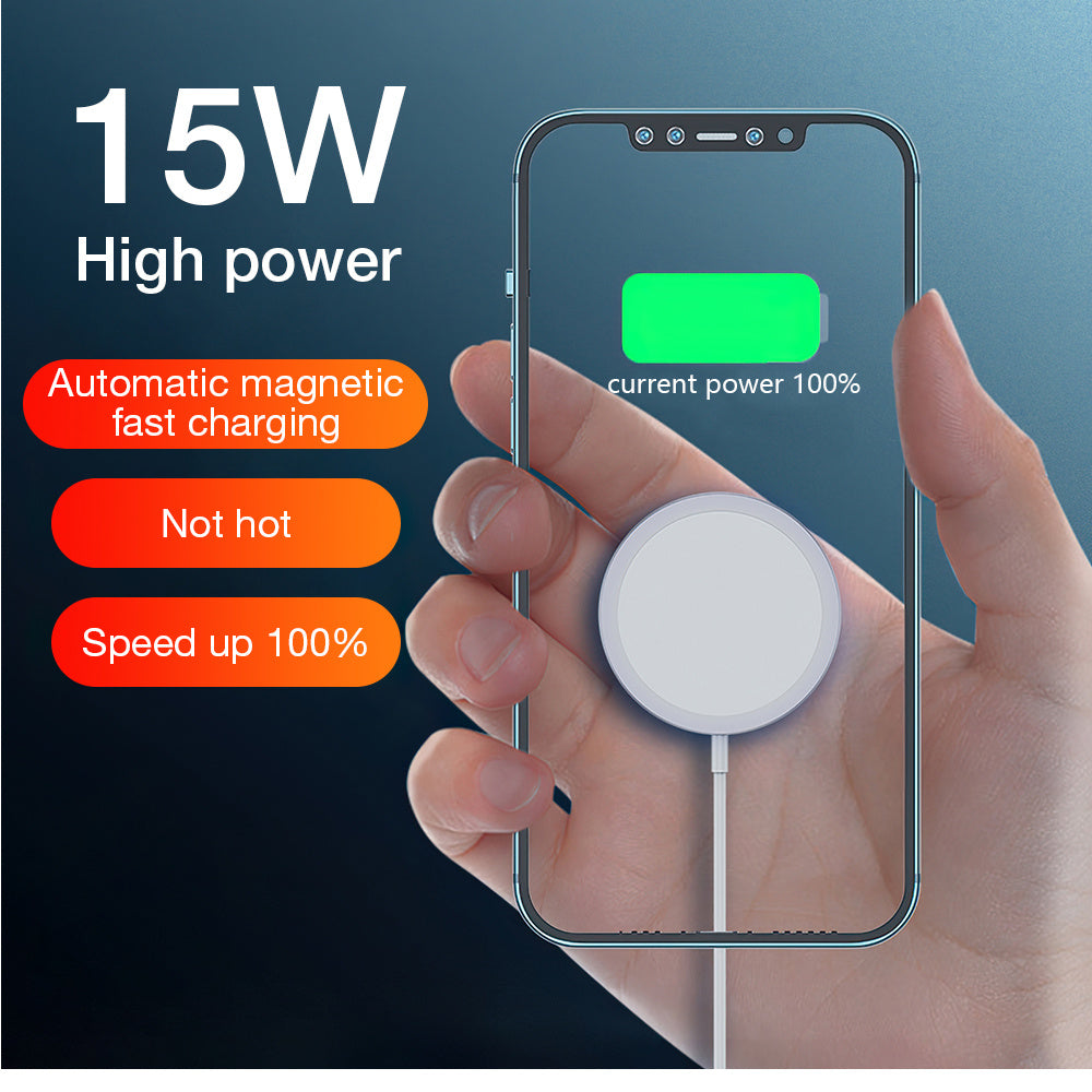 Magnet Safe Fast 15w Wireless Charger MAx charger Electronics dealsniper-net