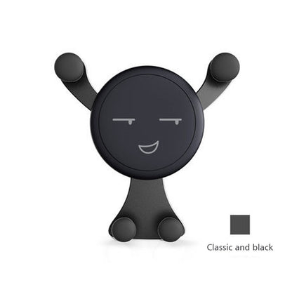 Emoji car phone holder Vehicle dealsniper-net Black