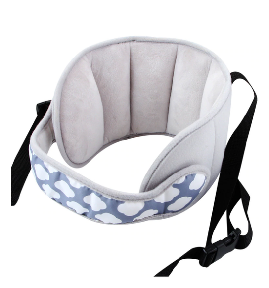 Baby Kids Adjustable Car Seat Head Support Head Fixed Sleeping Pillow Kids dealsniper-net Cloud model 55x14cm