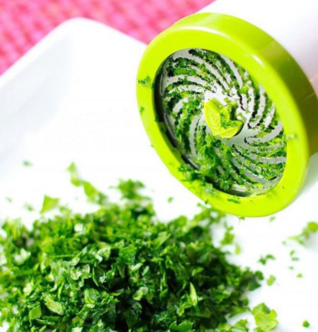 Herb Grinder Spice Mill Parsley Shredder Chopper Kitchen dealsniper-net