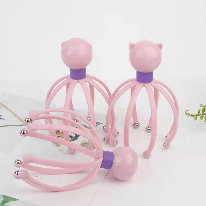 Multifunctional Octopus Ball Head Massager Head