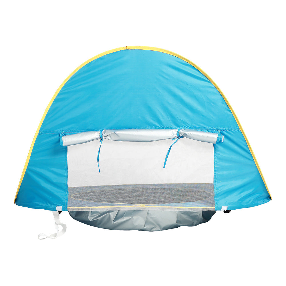 Baby Beach Tent Kids Outdoor Camping Easy Fold Up Waterproof Up Sun Awning Tent UV-protecting Kids dealsniper-net