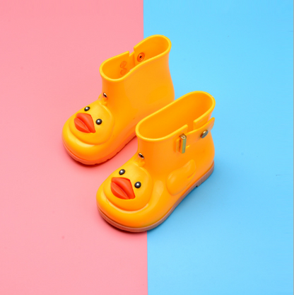 Children's rain boots Korean version of non-slip water shoes